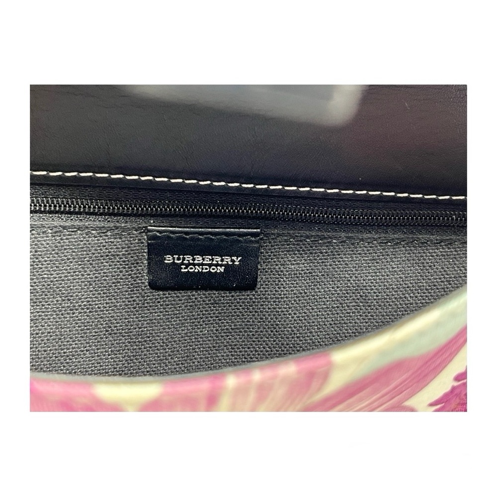 Burberry London Canvas Floral Clutch RARE - Picture 4 of 13